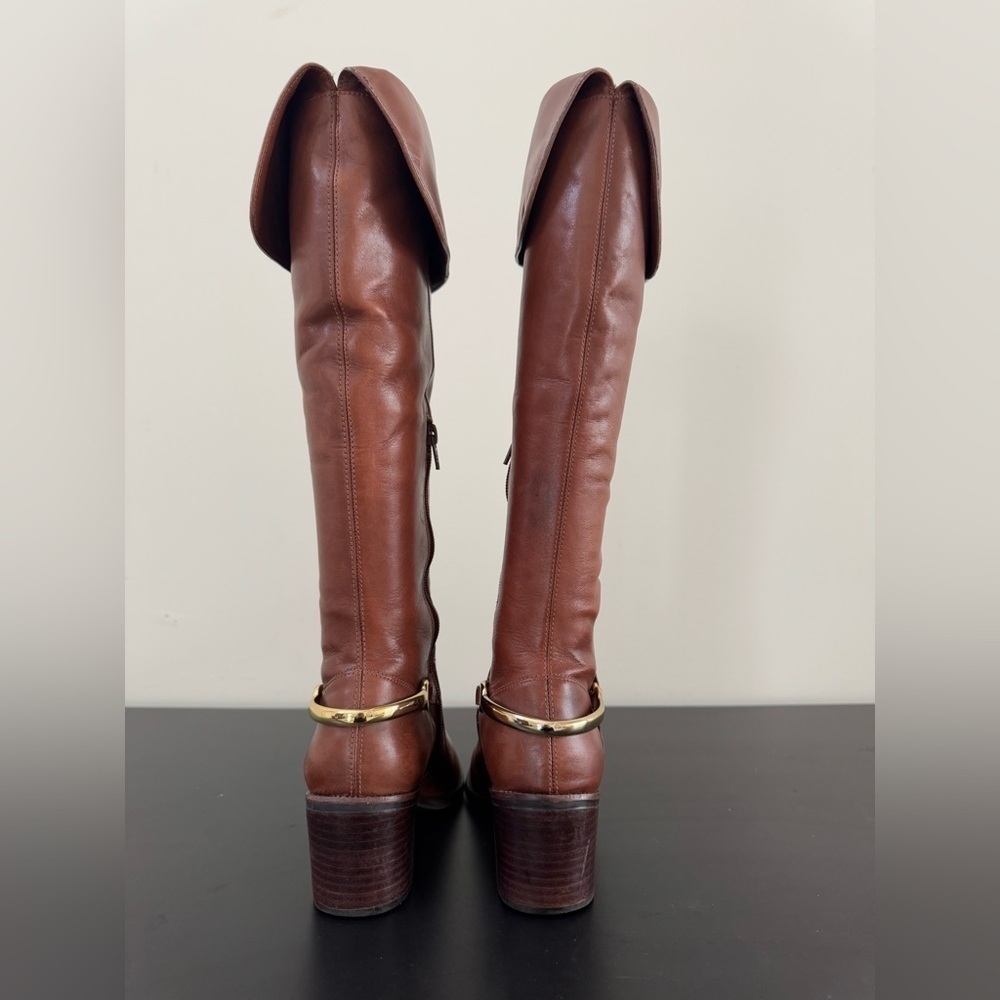 Truth or Dare by Madonna  Over the Knee, Brown Knee High Boots US 6 M - Picture 7 of 15